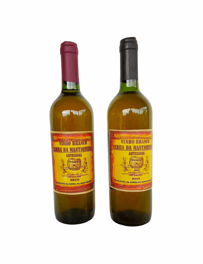 Kit Vinho Serra Mantiqueira Branco Seco & Doce